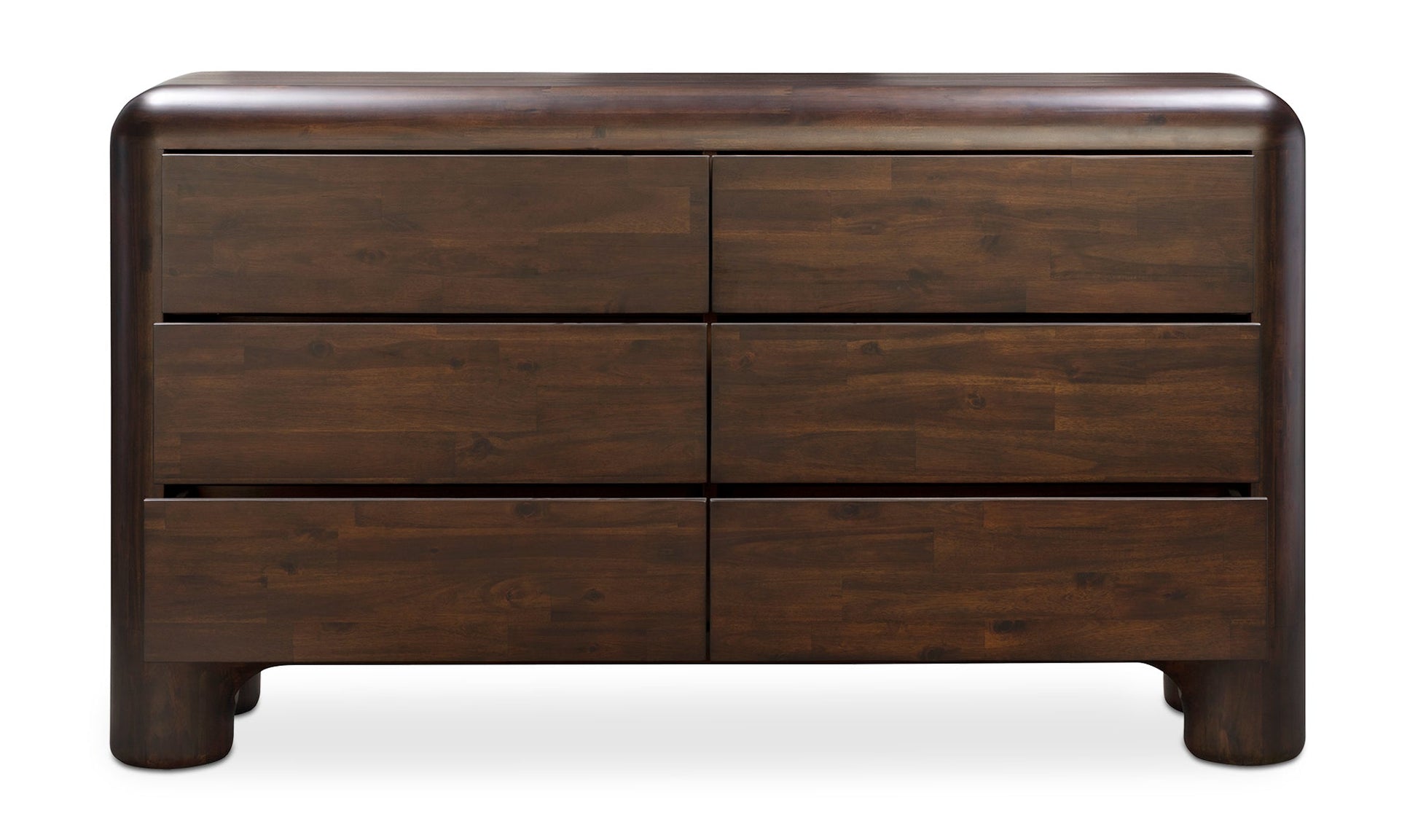 Riordan 6 Drawer Dresser Dark Brown - Altera