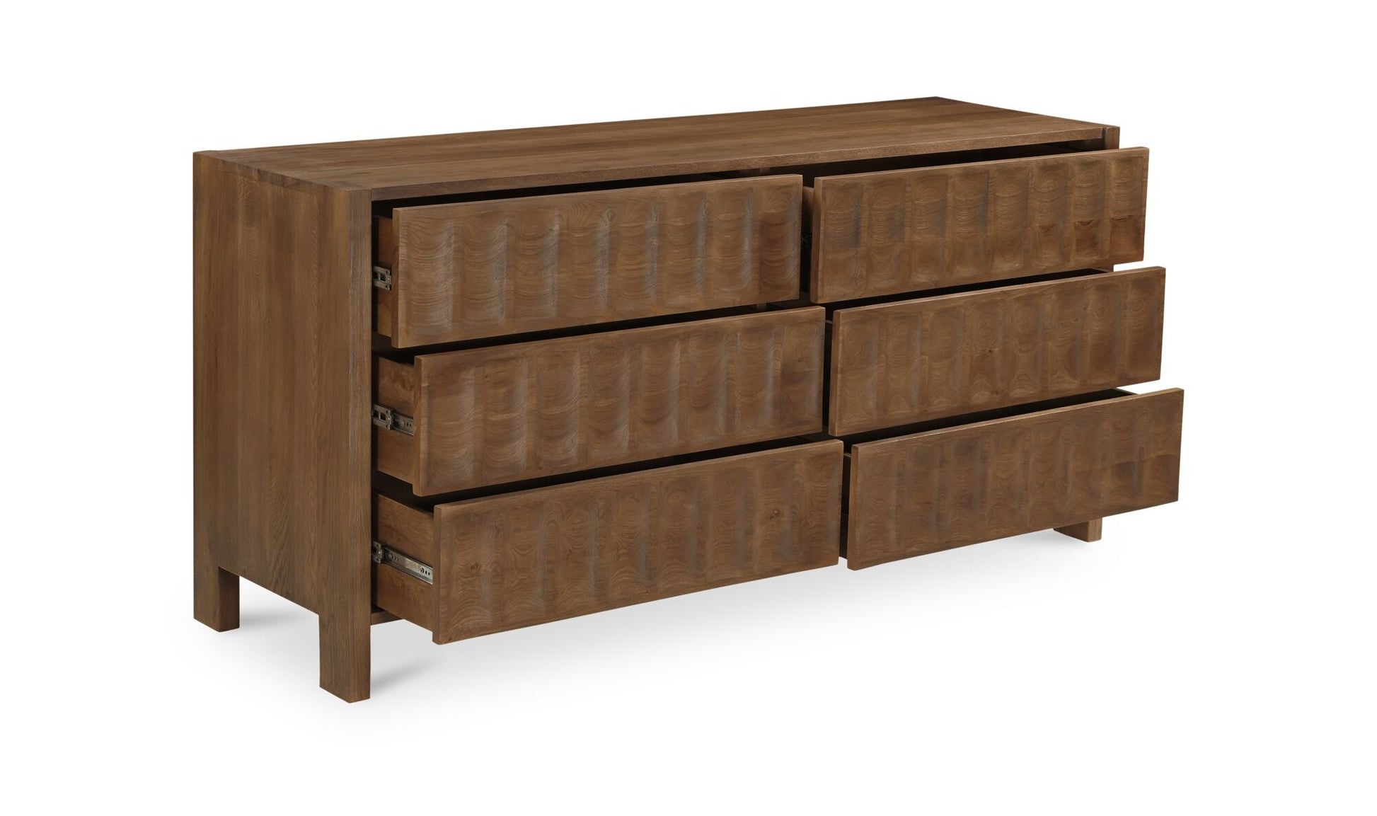 Ronan 6 Drawer Dresser Brown - Altera