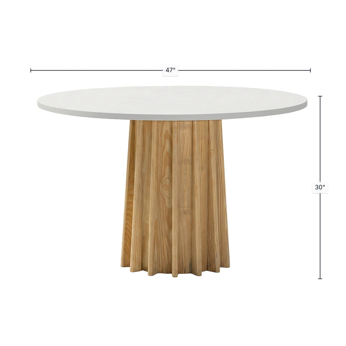 Rovereto Sculpture Dining Table - Altera
