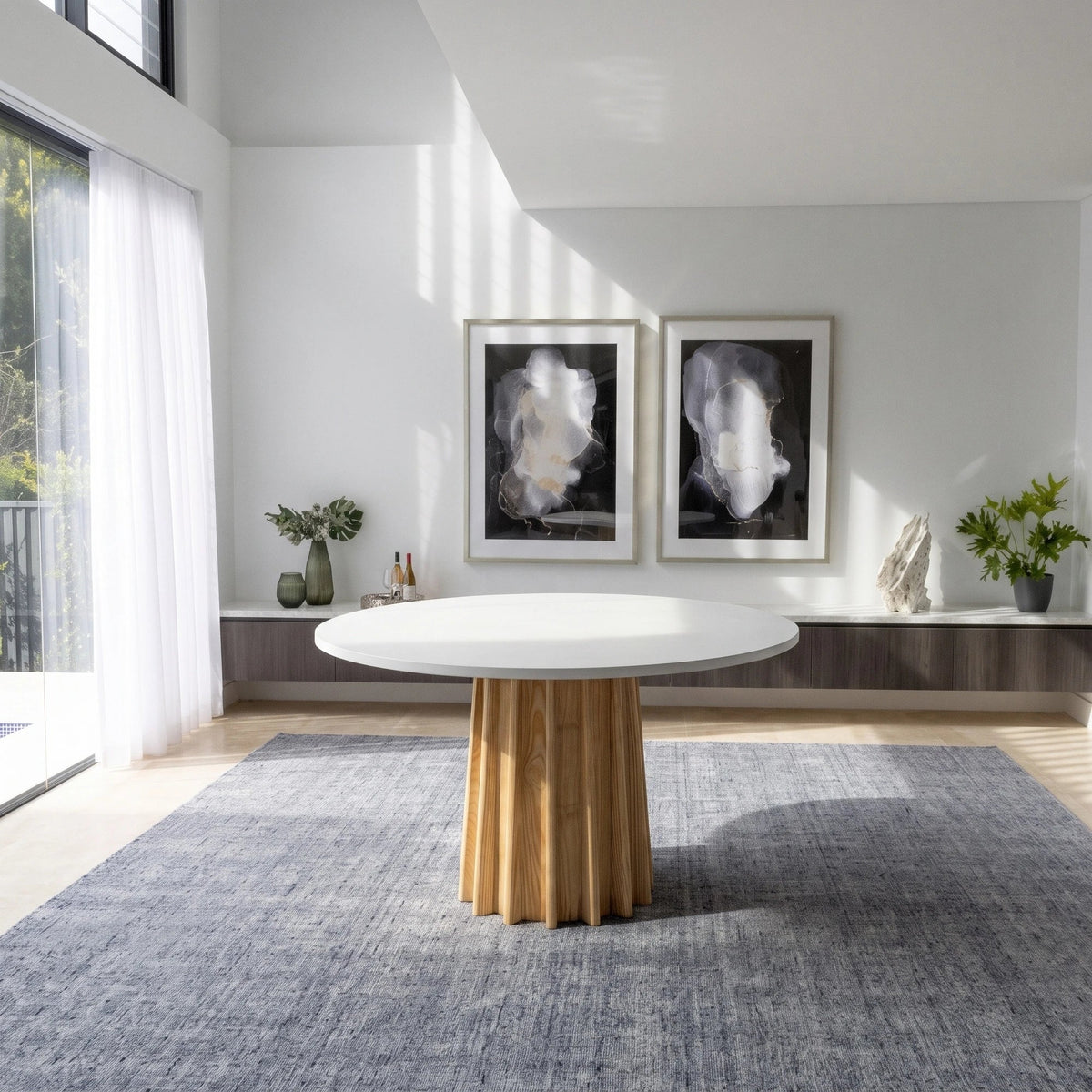 Rovereto Sculpture Dining Table - Altera