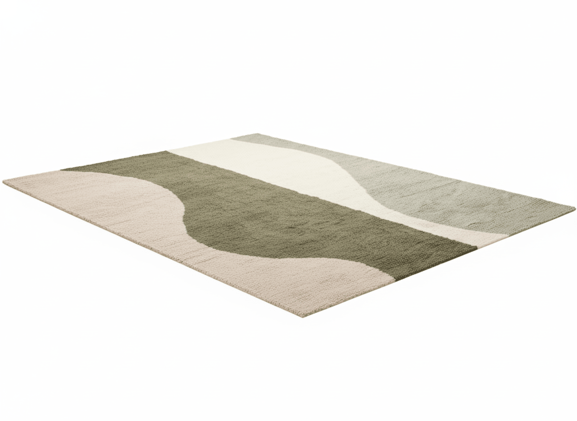 Sage River Flow Plush Area Carpet - Altera