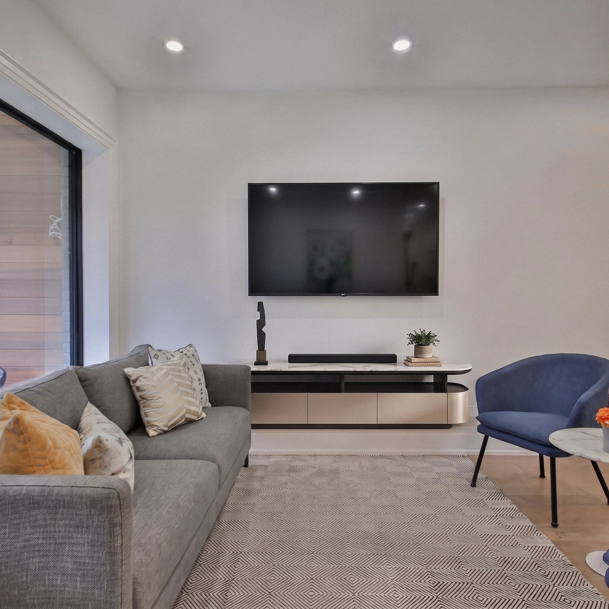 Salerno Coffee Table & TV Stand - Altera