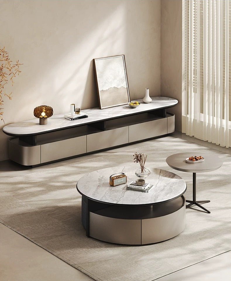 Salerno Coffee Table & TV Stand - Altera