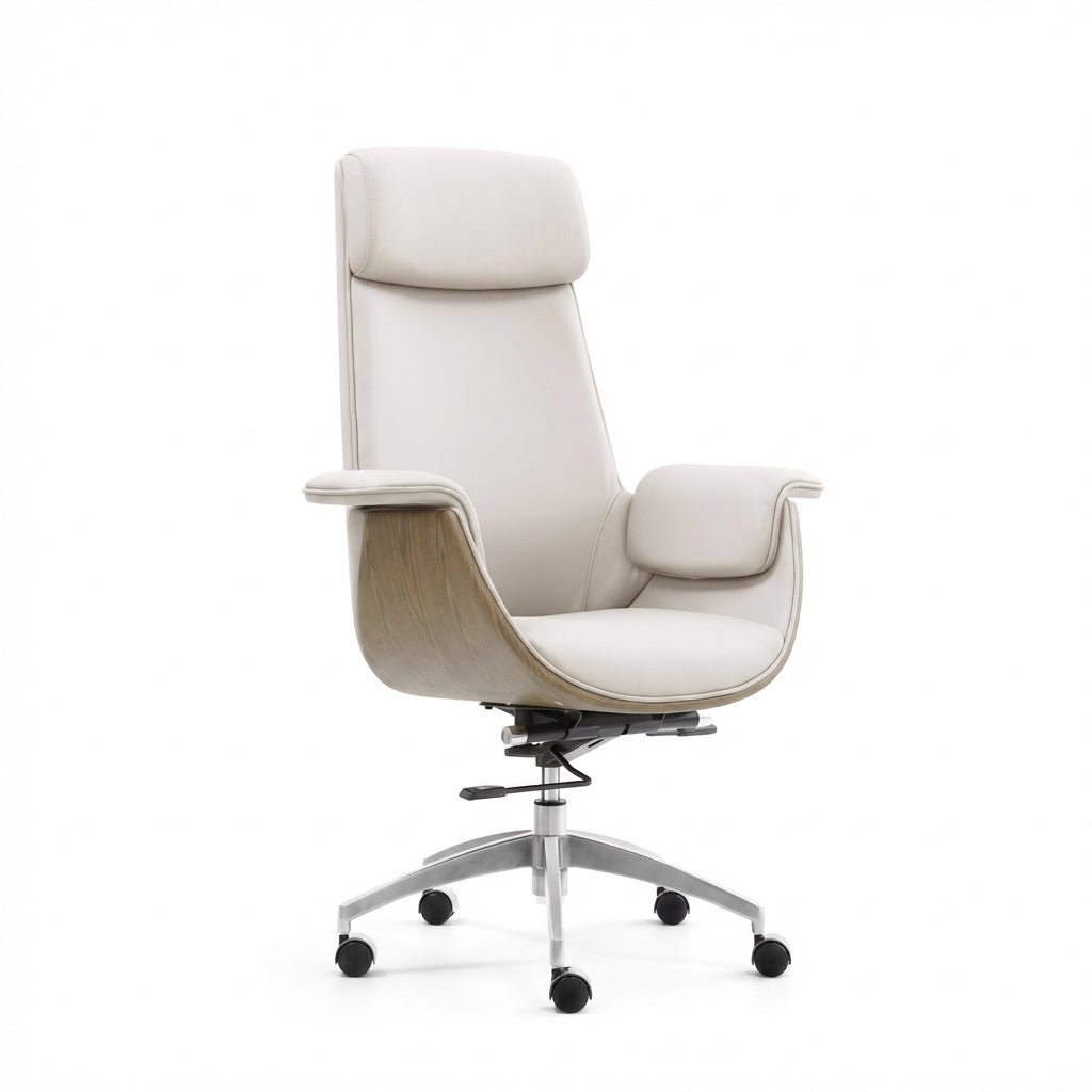 Salzburg Premium Leather Home Office Chair - Altera