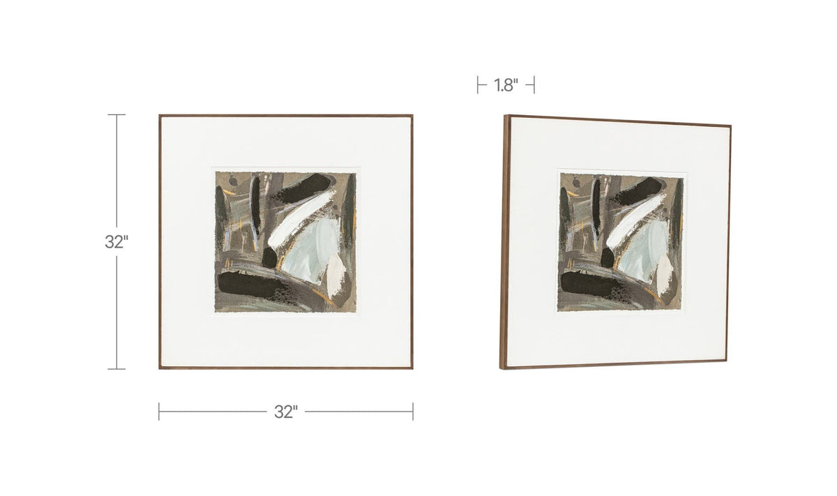 Sasso Framed Painting - Altera
