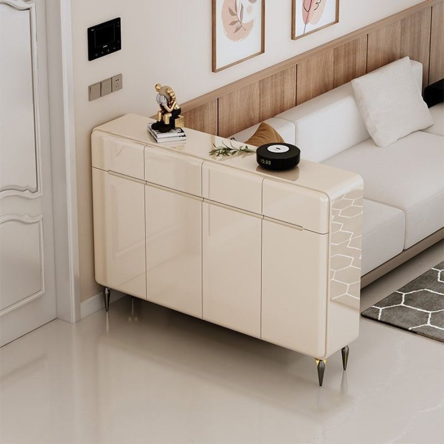 SC38 White Shoe Cabinet - Altera