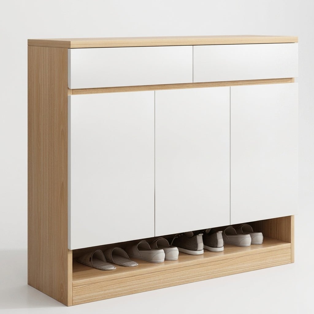 SC52 White Shoe Cabinet - Altera