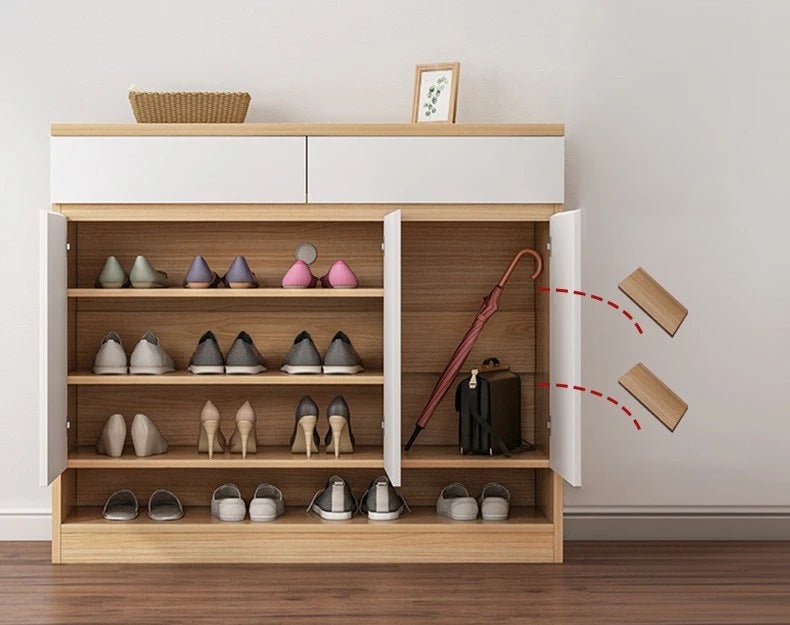 SC52 White Shoe Cabinet - Altera