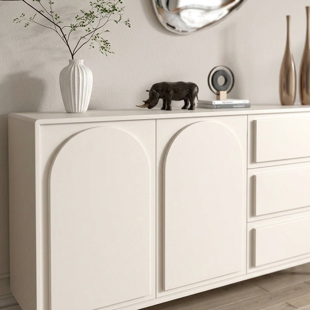 SC53 White Shoe Cabinet - Altera