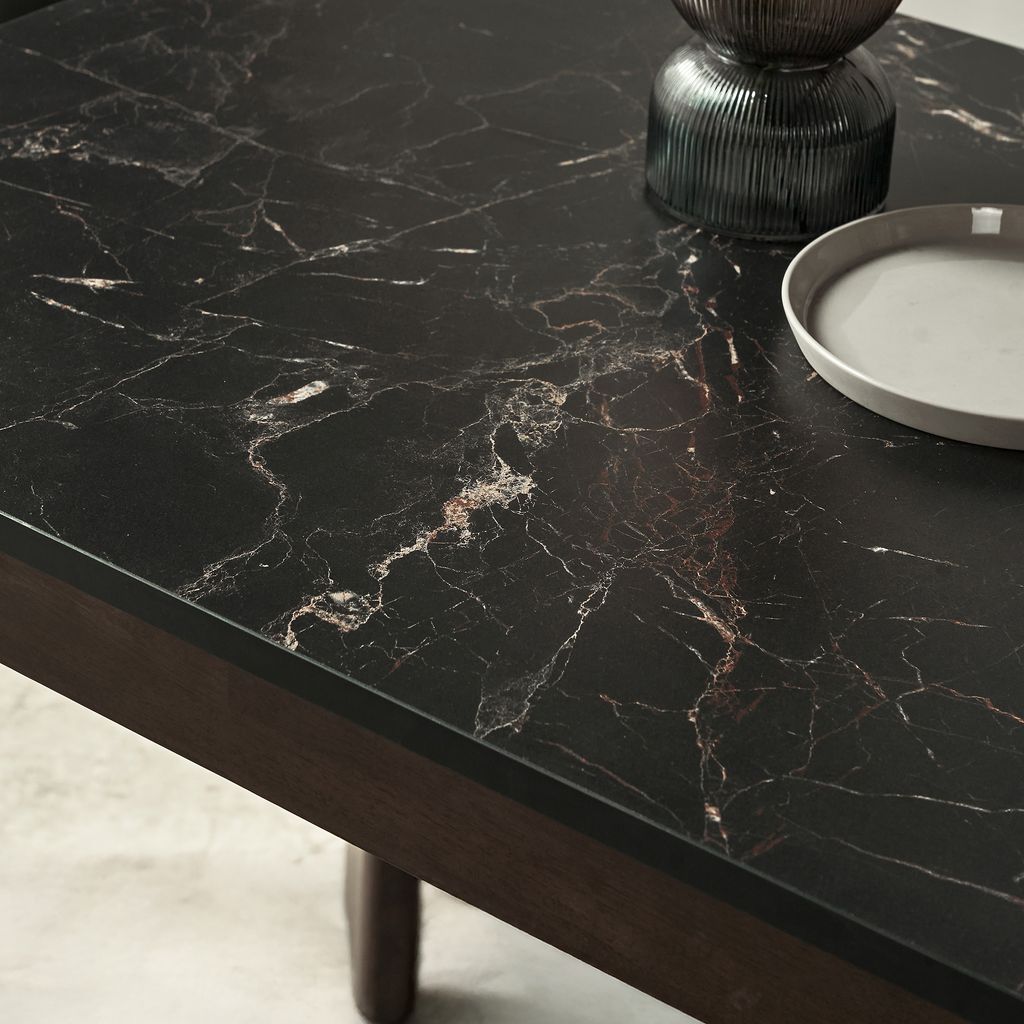 Scania Stone Dining Table Set - Altera