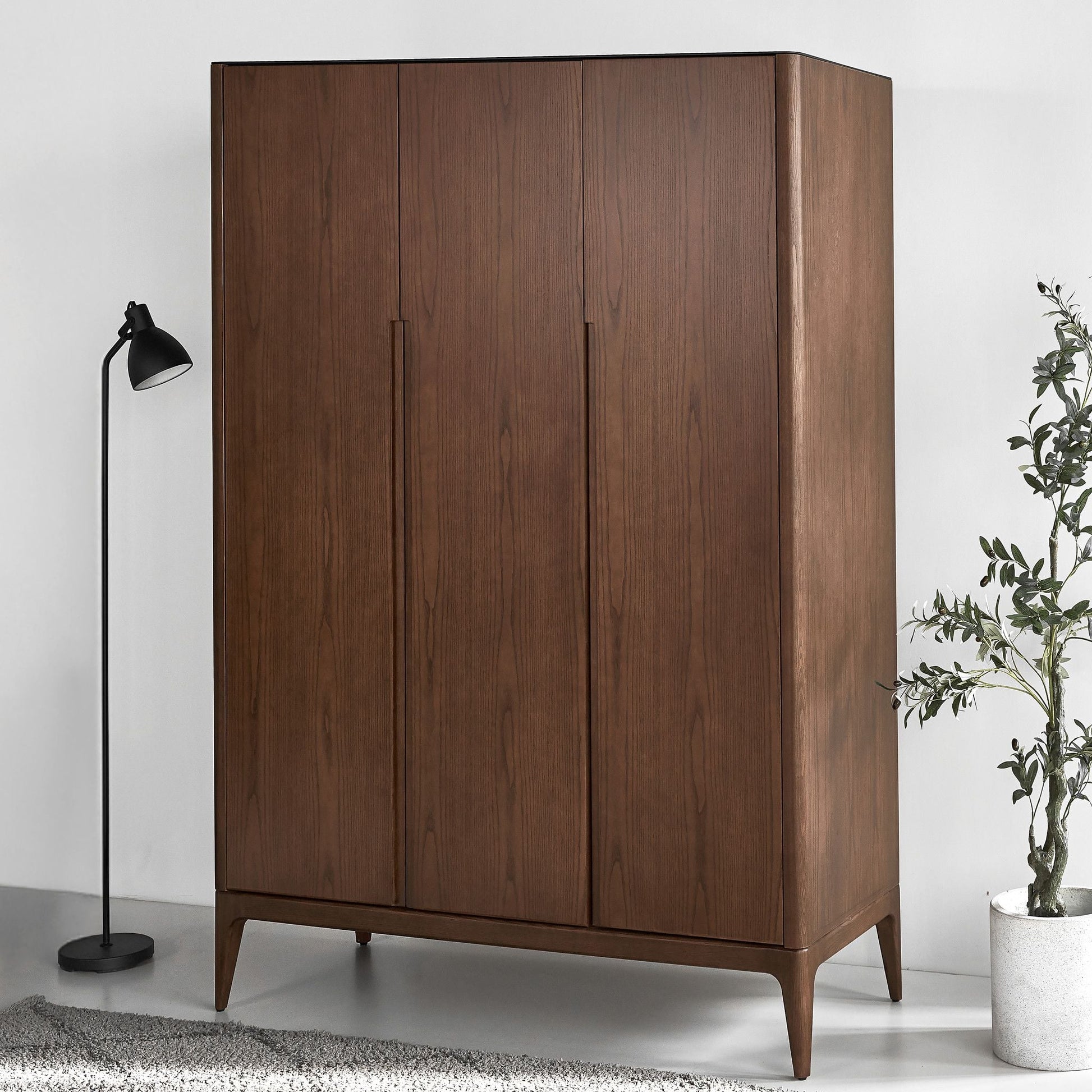 Scarlet European Ash Wood Wardrobe - Altera