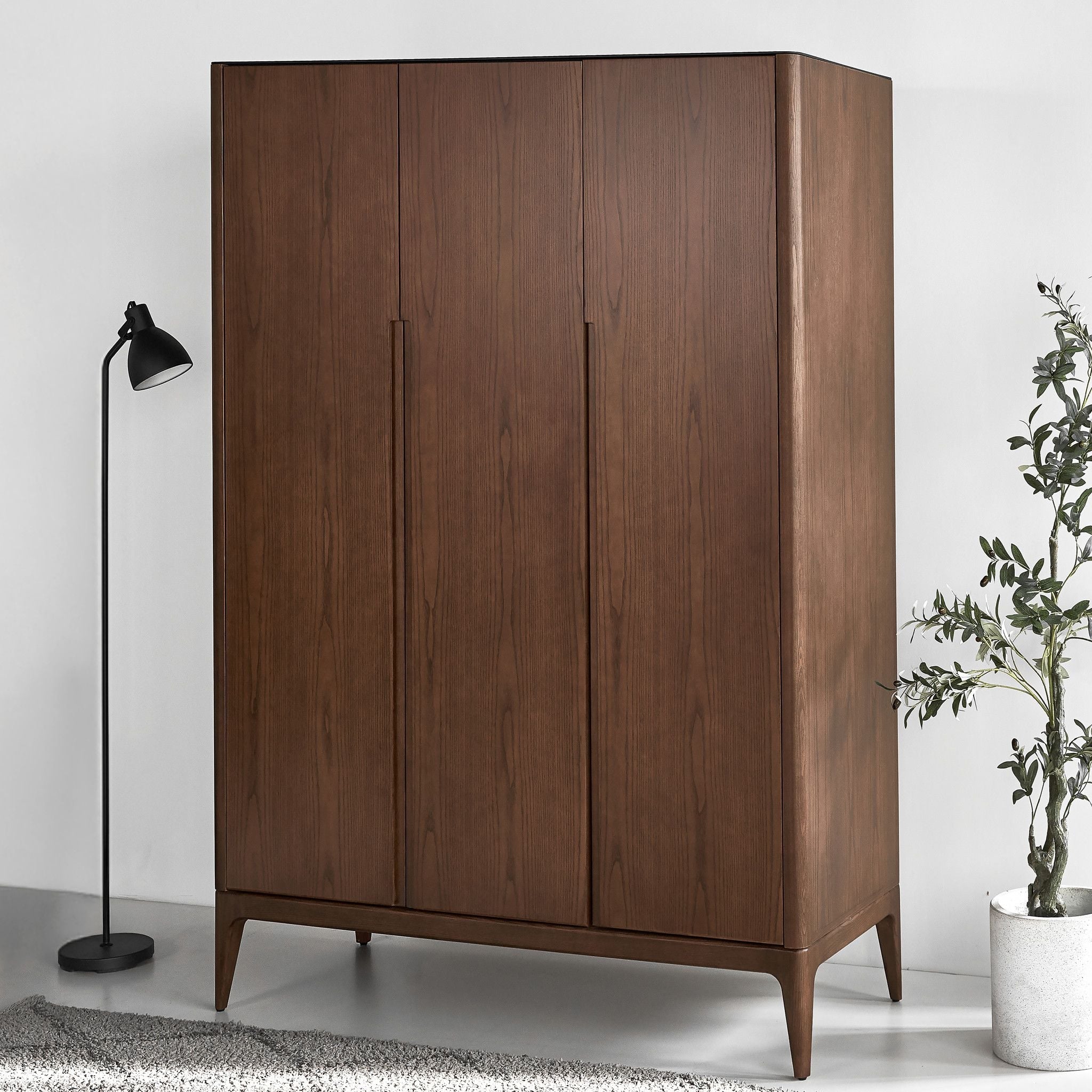 Scarlet European Ash Wood Wardrobe - Altera