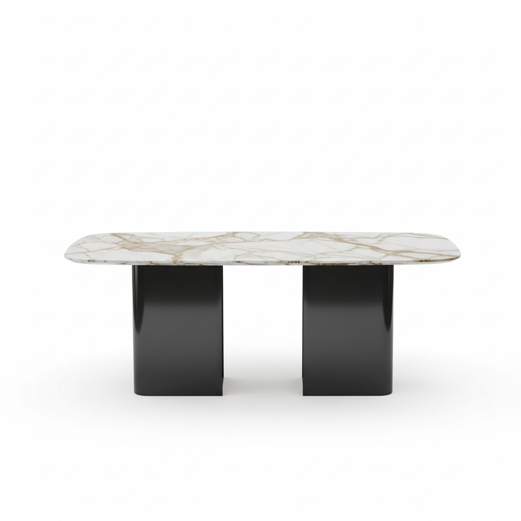 Varna Diamond Stone Dining Table