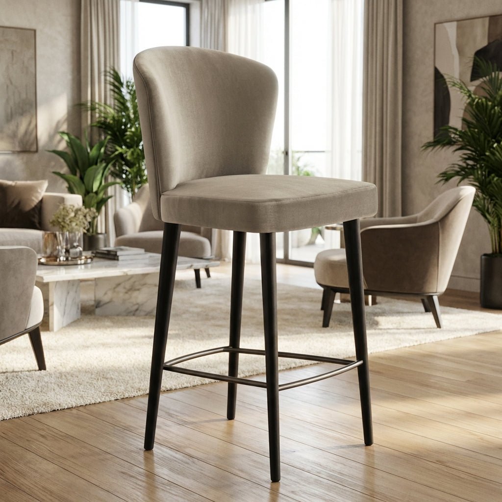 Set of Four Silhouette Counter Stools - Altera