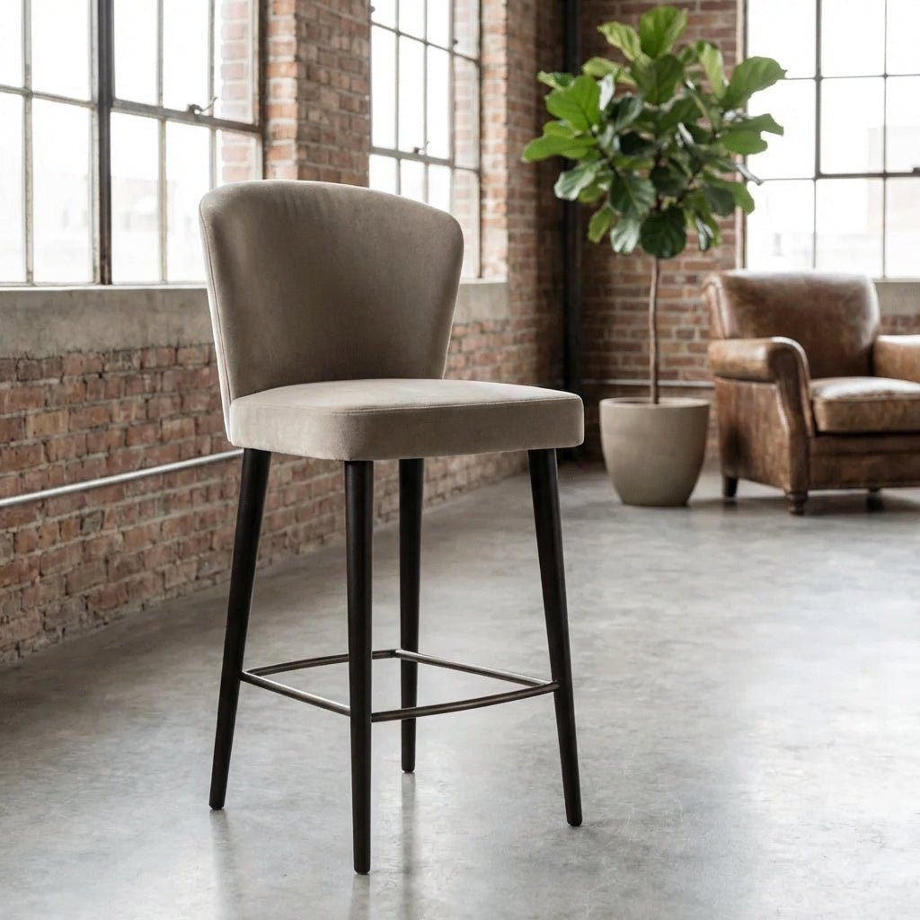 Set of Four Silhouette Counter Stools - Altera