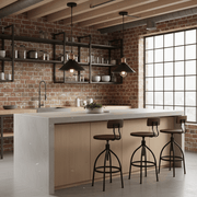 Set of Two Edison Loft Vintage Pendant Lights