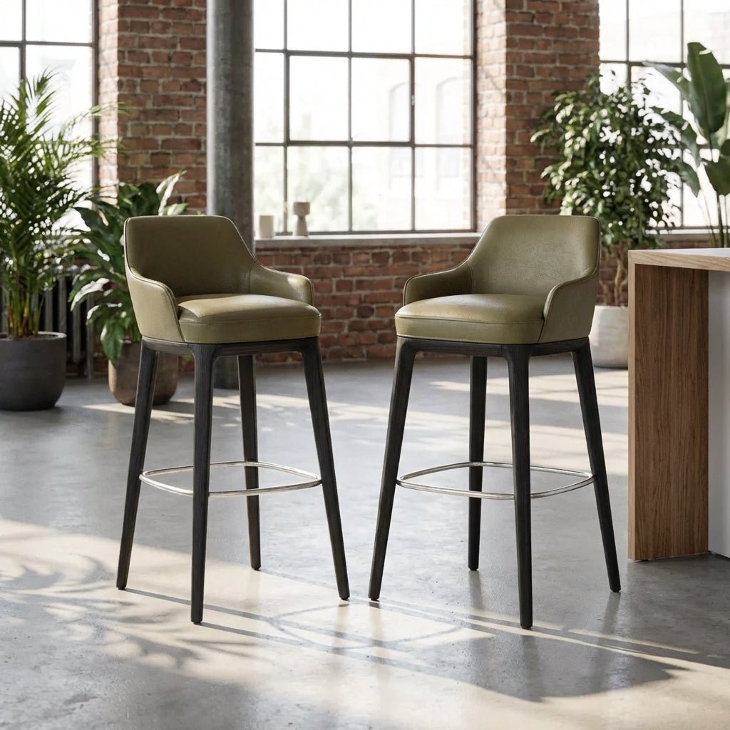 Set of Two Matera High Chairs - Altera
