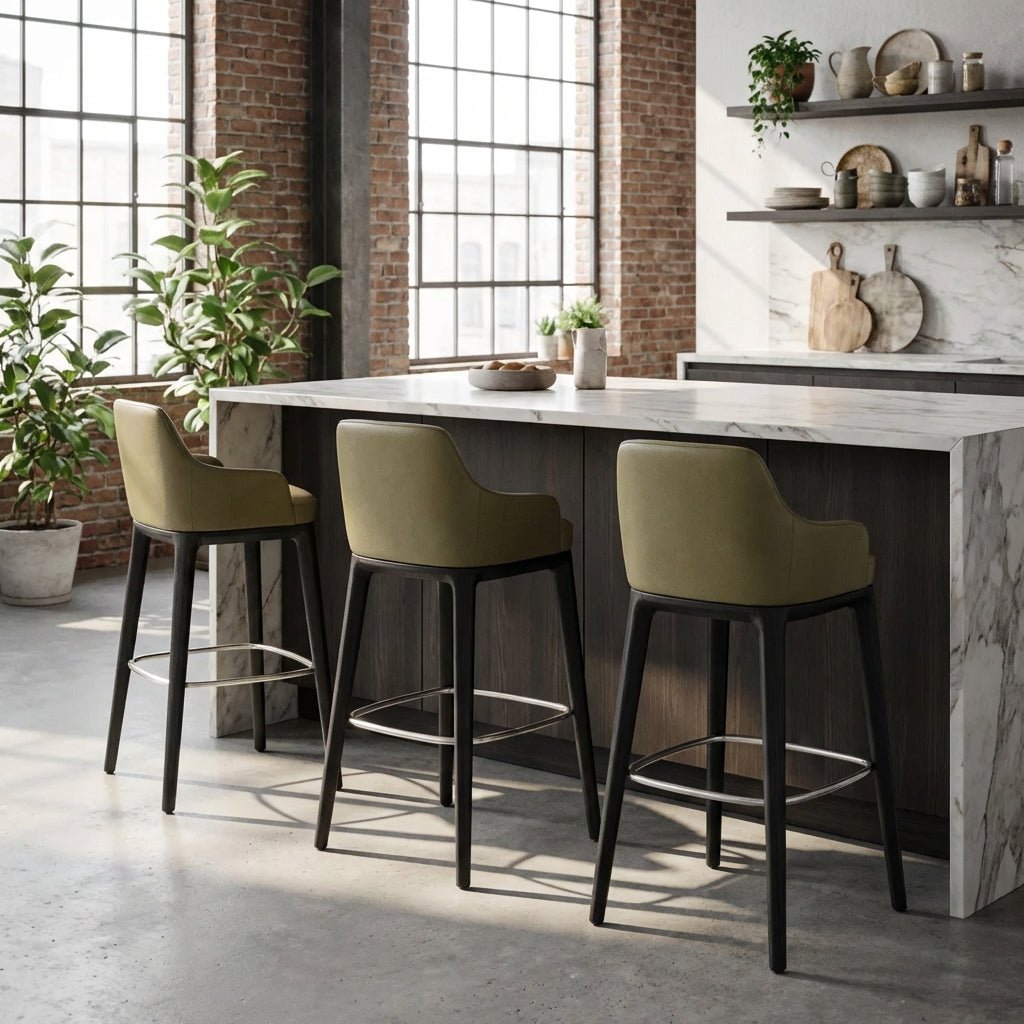 Set of Two Matera High Chairs - Altera