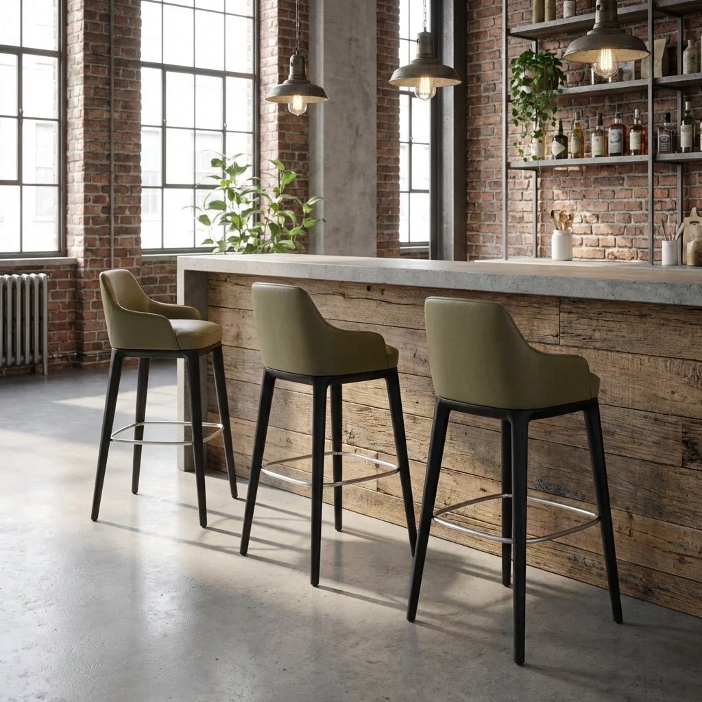 Set of Two Matera High Chairs - Altera