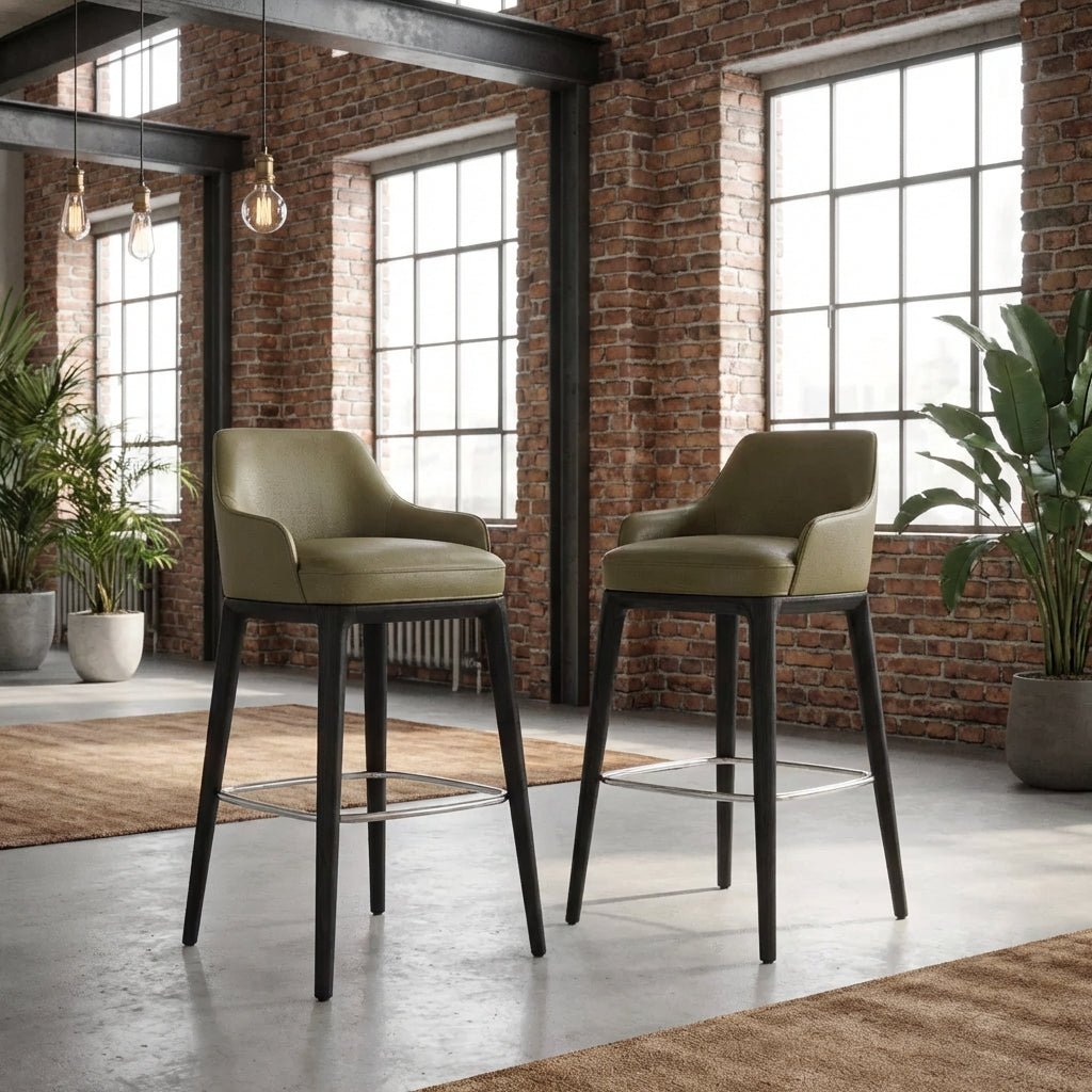 Set of Two Matera High Chairs - Altera