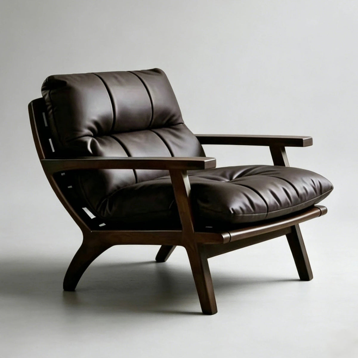 Silkeborg Leather Lounge Chair - Altera