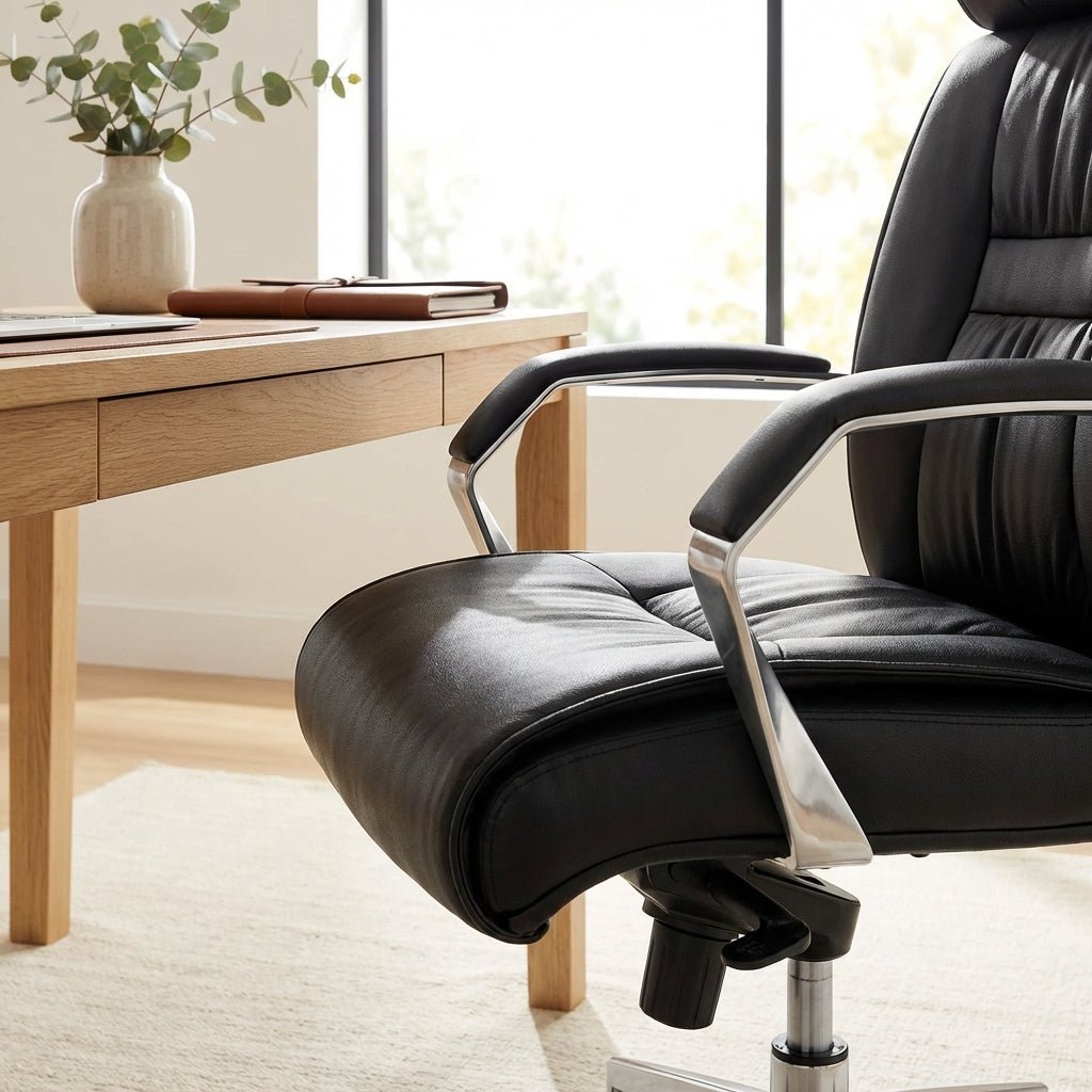 Sintra Full - Grain Leather Office Chair - Altera