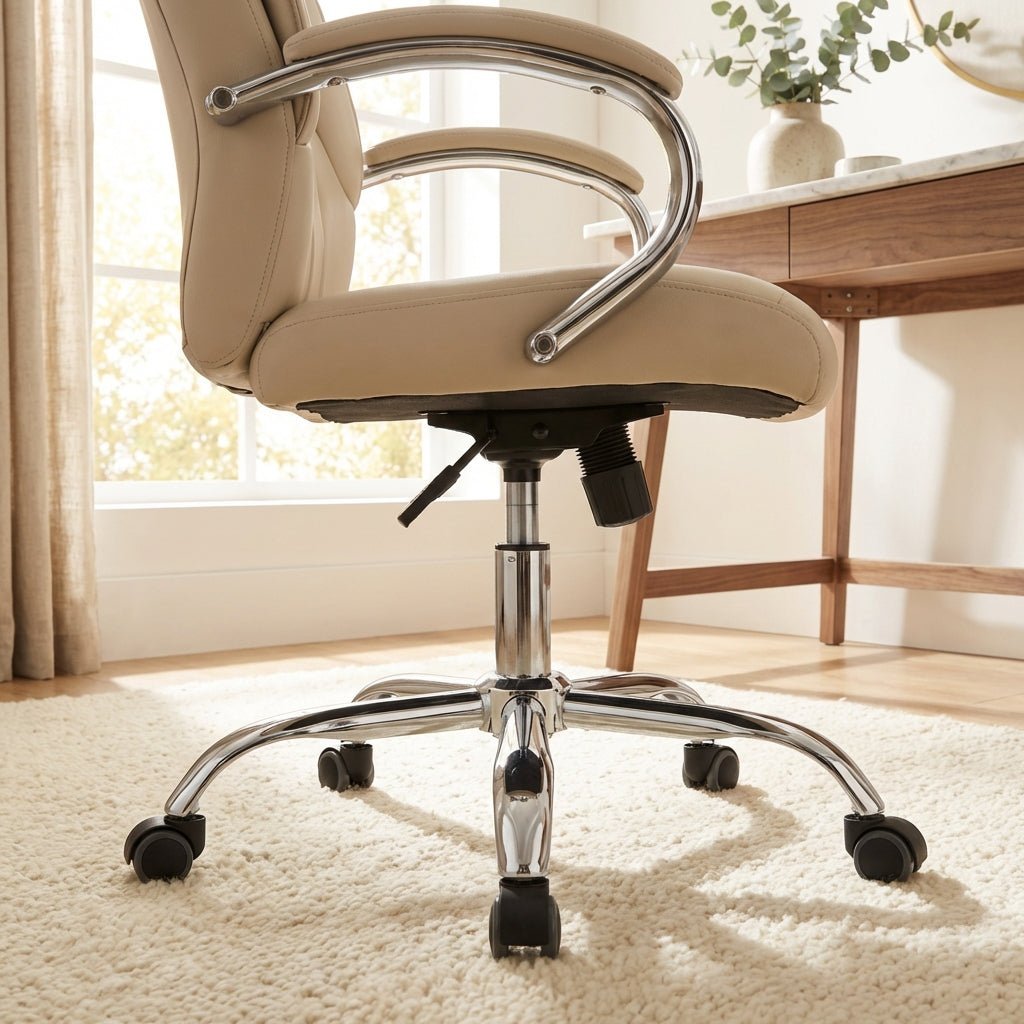 Siracusa Premium Leather Office Chair - Altera