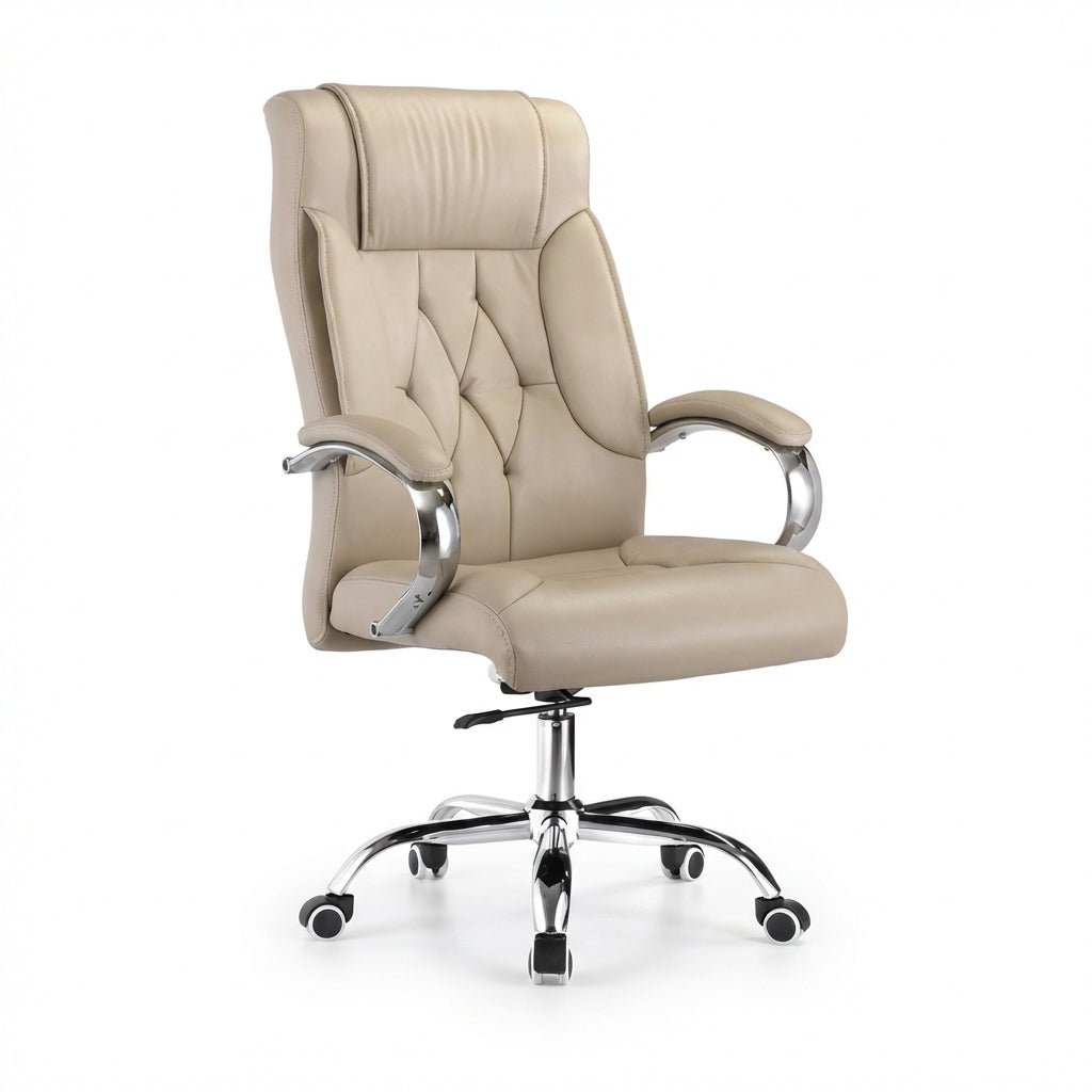 Siracusa Premium Leather Office Chair - Altera