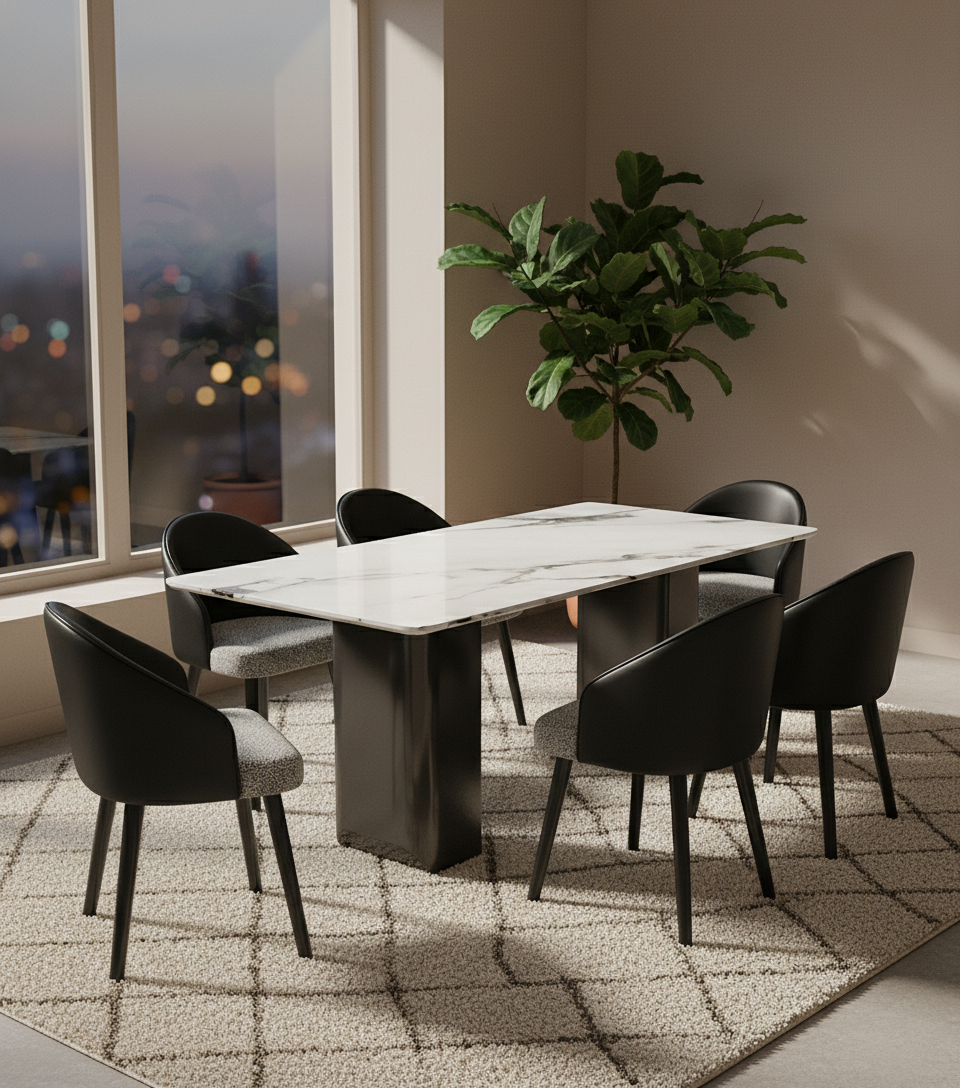 Arcadia Modern Dining Set