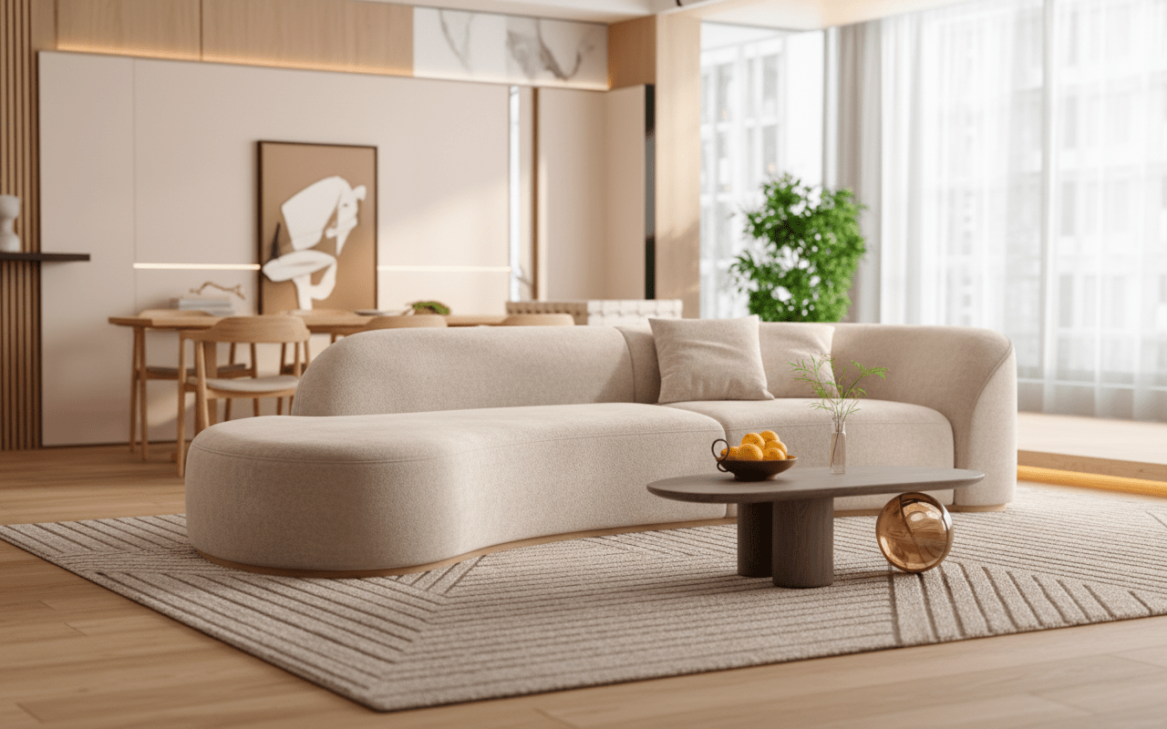 SoftTouch Suede Sofa - Altera