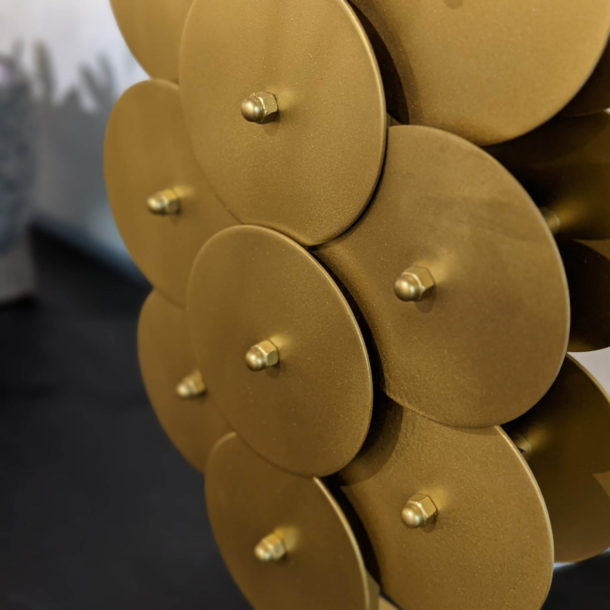 Solva Brass Disc Lamp - Altera