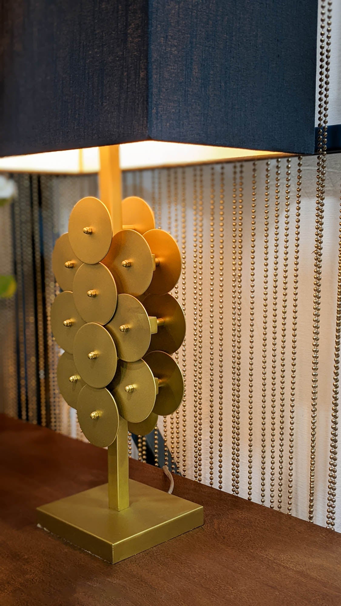 Solva Brass Disc Lamp - Altera