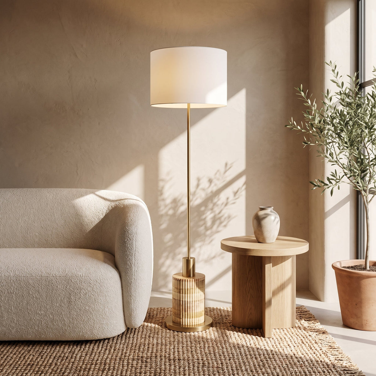 Solva Contemporary Standing Lamp - Altera