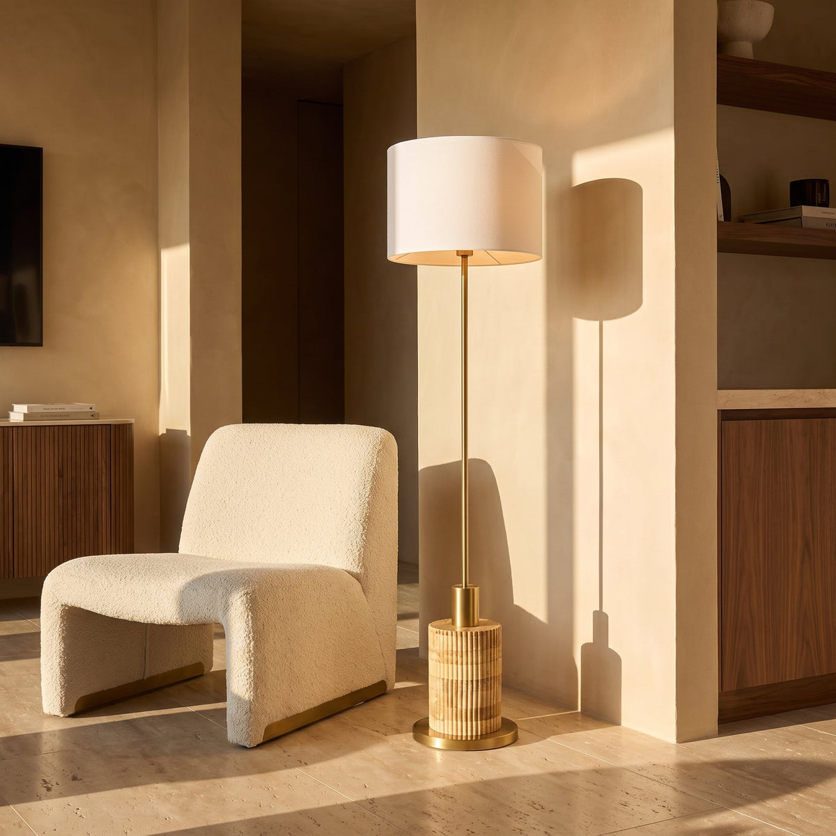 Solva Contemporary Standing Lamp - Altera
