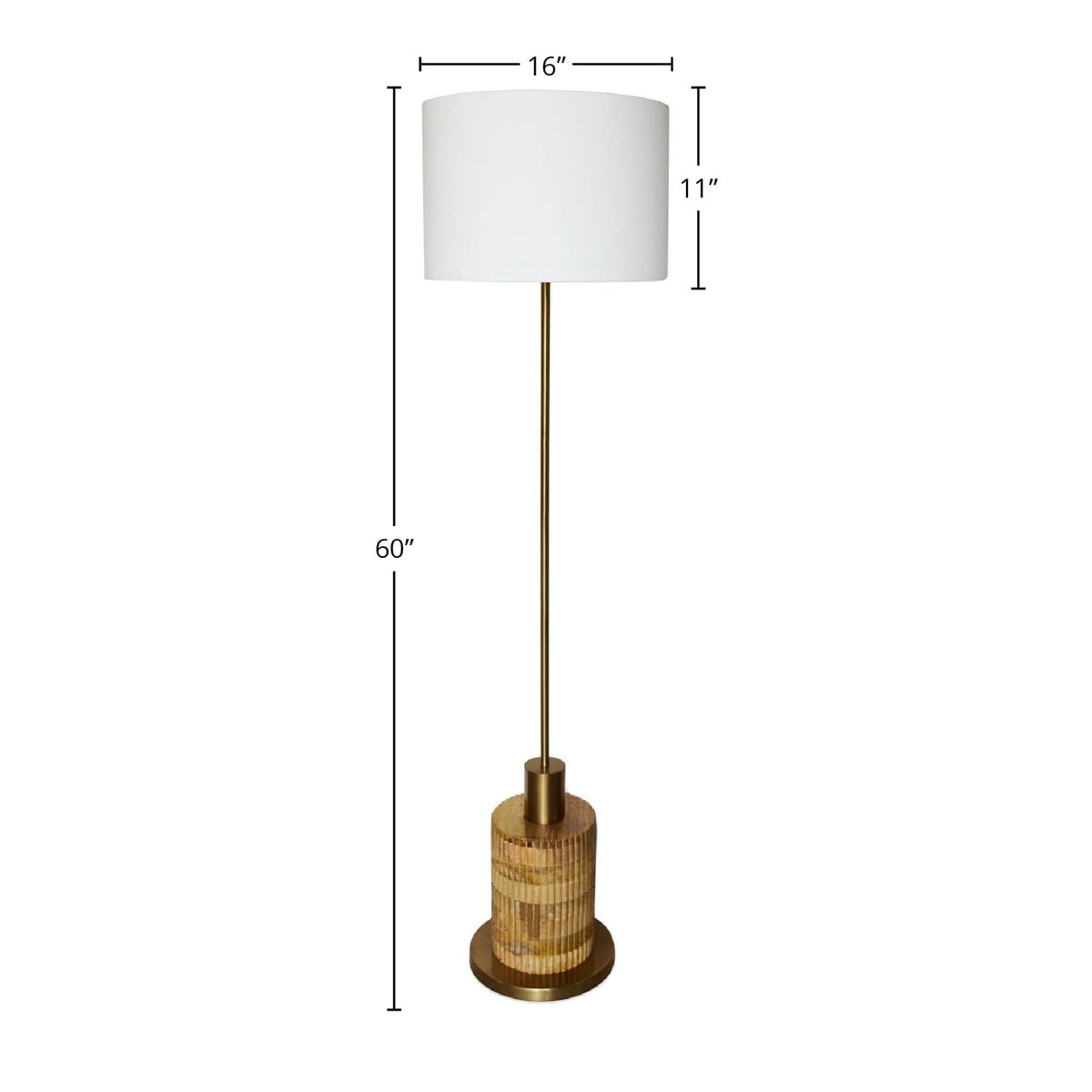 Solva Contemporary Standing Lamp - Altera