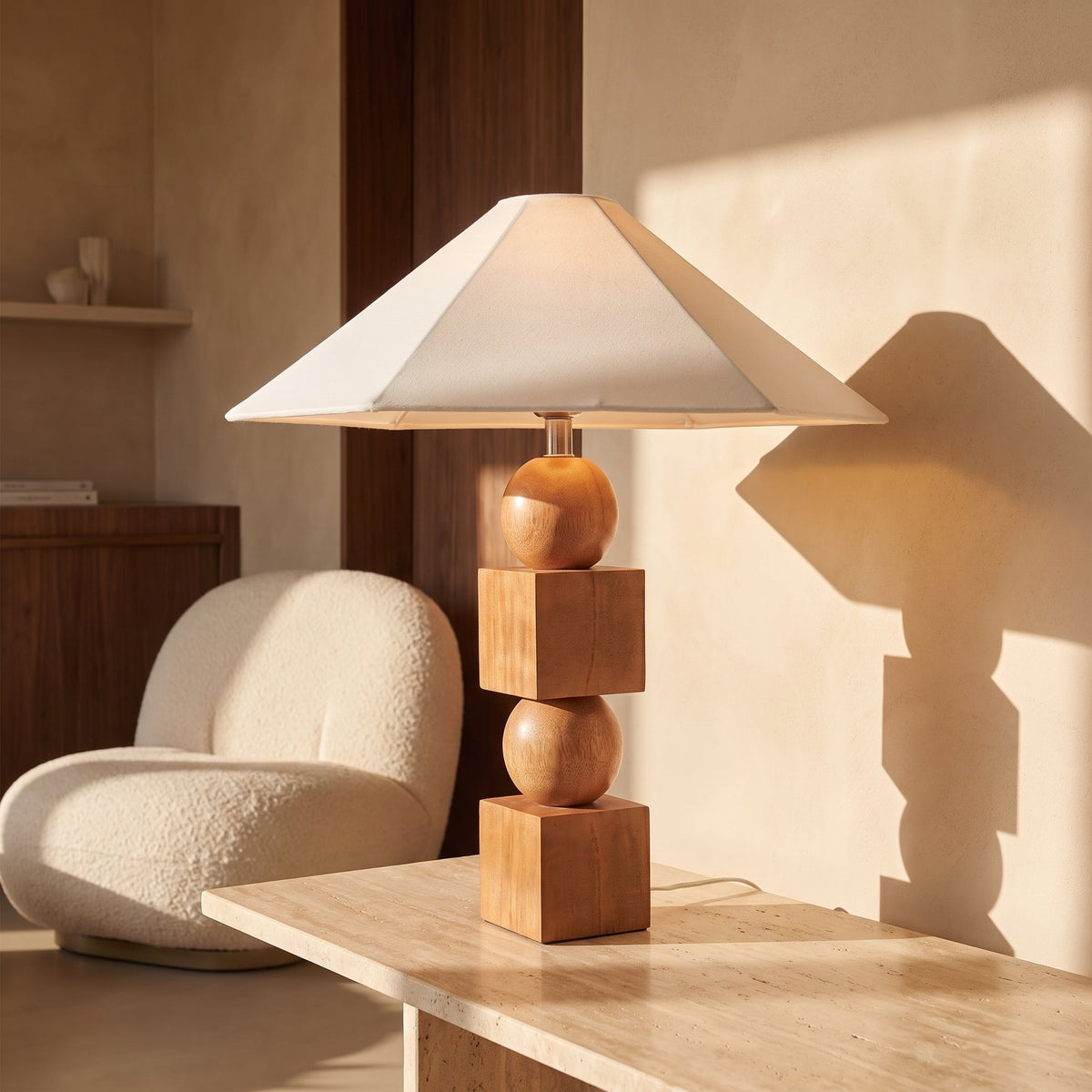 Solva Geometric Table Lamp - Altera