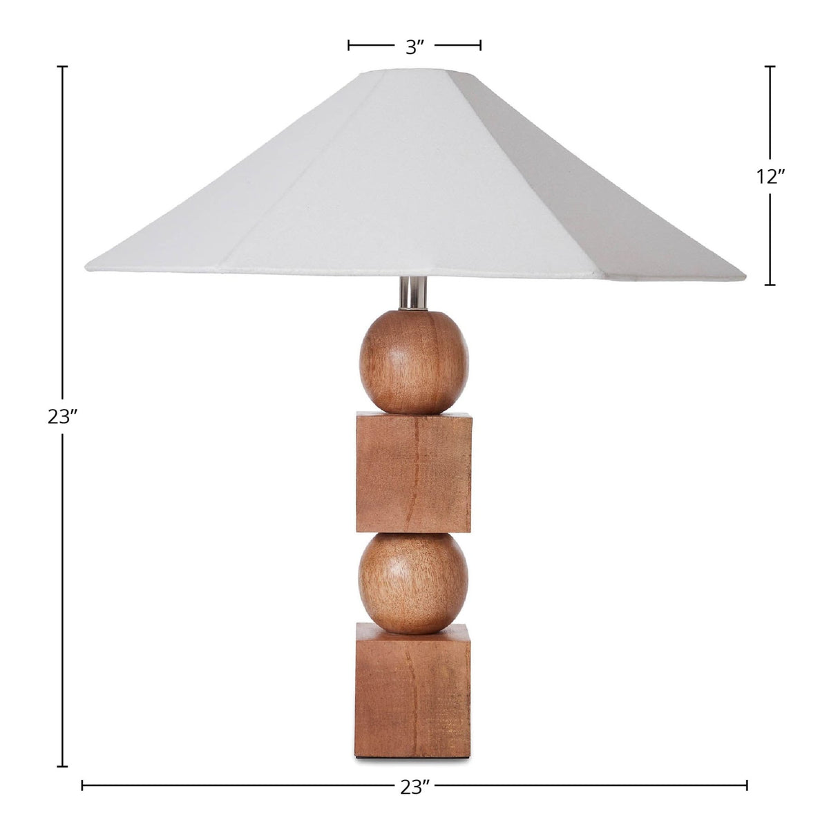Solva Geometric Table Lamp - Altera