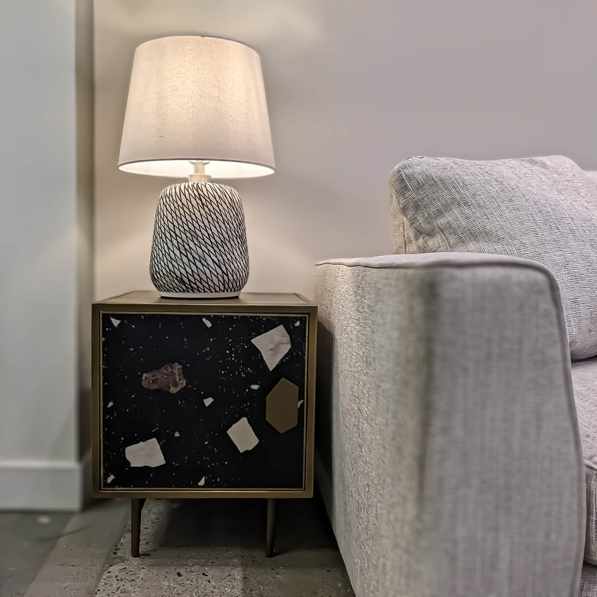Solva Swirl Lamp - Altera