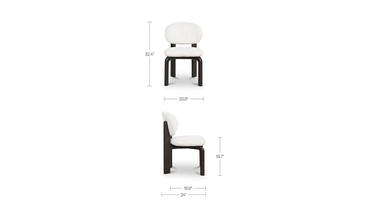 Soren Dining Chair White (Set of Two) - Altera