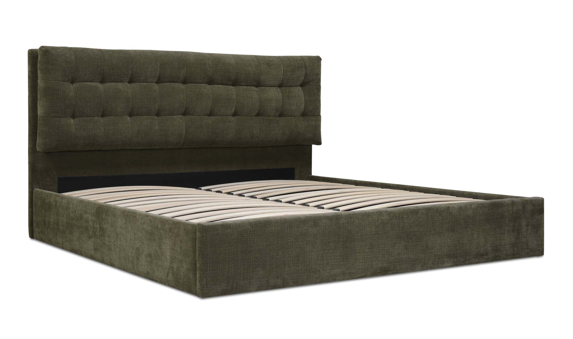 White Smoke Sovereign Storage Bed Green / Queen / 0 Nightstands,Green / Queen / 1 Nightstand,Green / Queen / 2 Nightstands,Green / King / 0 Nightstands,Green / King / 1 Nightstand,Green / King / 2 Nightstands,Cream / Queen / 0 Nightstands,Cream / Queen / 1 Nightstand,Cream / Queen / 2 Nightstands,Cream / King / 0 Nightstands,Cream / King / 1 Nightstand,Cream / King / 2 Nightstands