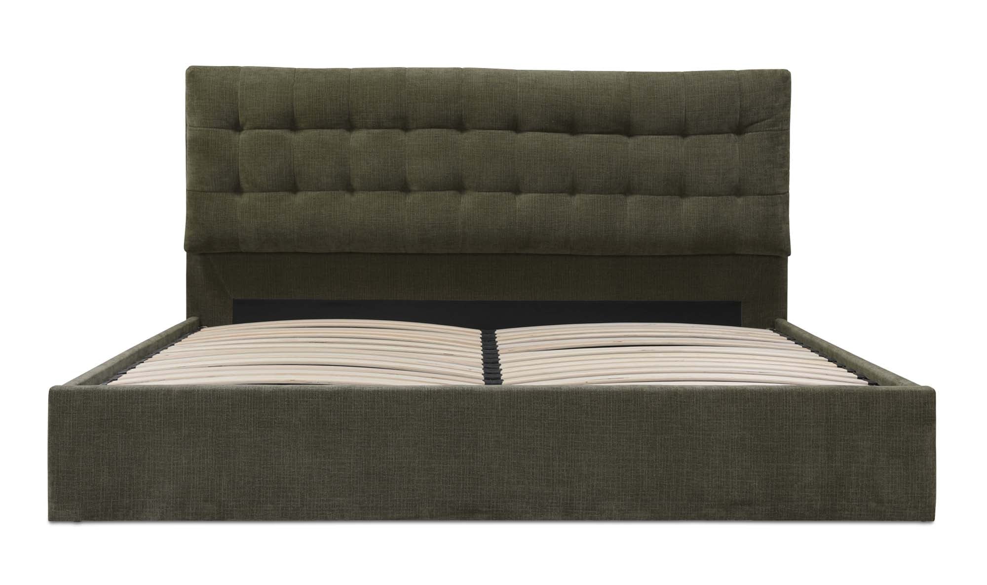 White Smoke Sovereign Storage Bed Green / Queen / 0 Nightstands,Green / Queen / 1 Nightstand,Green / Queen / 2 Nightstands,Green / King / 0 Nightstands,Green / King / 1 Nightstand,Green / King / 2 Nightstands,Cream / Queen / 0 Nightstands,Cream / Queen / 1 Nightstand,Cream / Queen / 2 Nightstands,Cream / King / 0 Nightstands,Cream / King / 1 Nightstand,Cream / King / 2 Nightstands
