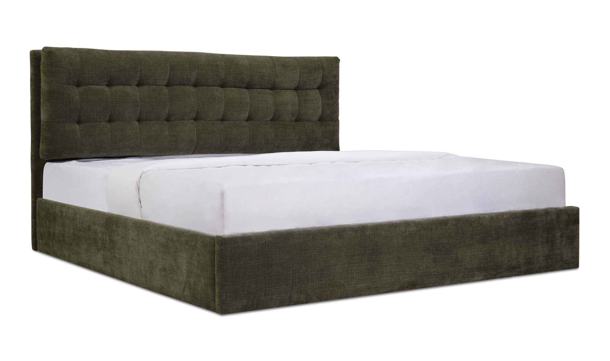 White Smoke Sovereign Storage Bed Green / Queen / 0 Nightstands,Green / Queen / 1 Nightstand,Green / Queen / 2 Nightstands,Green / King / 0 Nightstands,Green / King / 1 Nightstand,Green / King / 2 Nightstands,Cream / Queen / 0 Nightstands,Cream / Queen / 1 Nightstand,Cream / Queen / 2 Nightstands,Cream / King / 0 Nightstands,Cream / King / 1 Nightstand,Cream / King / 2 Nightstands