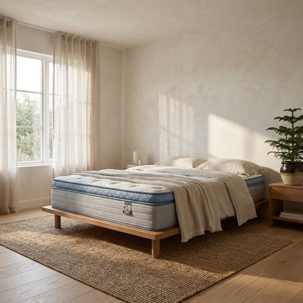 Springwall Estevan 13-Inch Pillow Top Pocket Coil Mattress - Altera