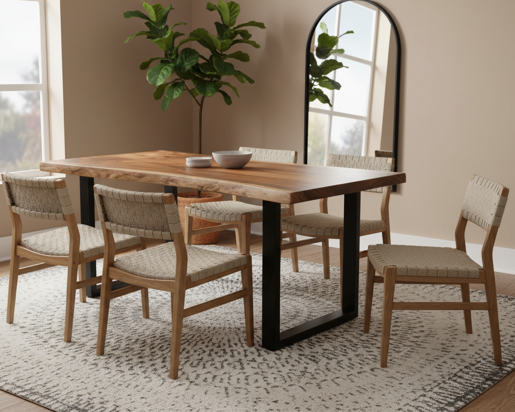 The Surin Tamarind Wood Dining Table