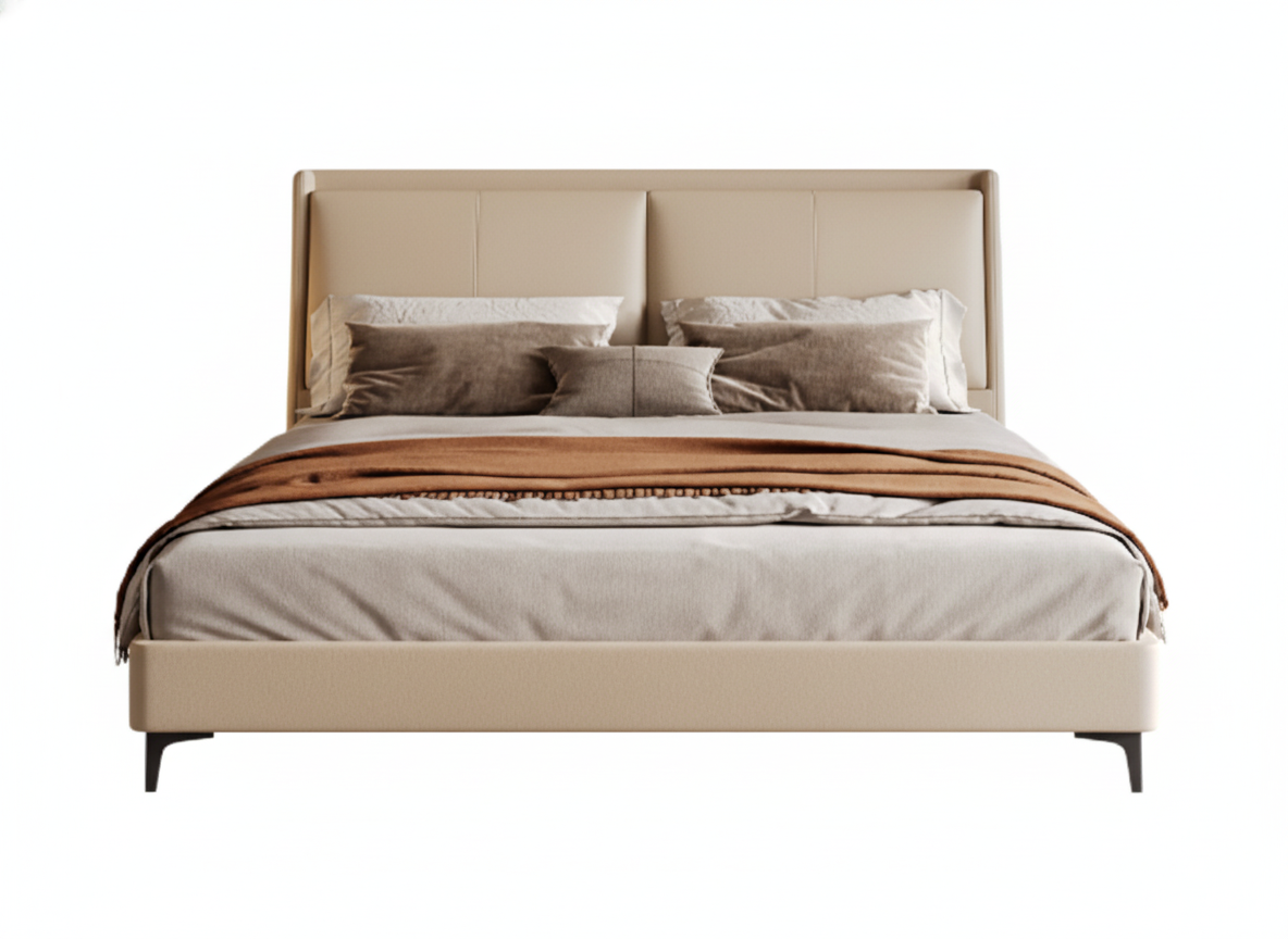 Vienna Minimalist Upholstered Bed