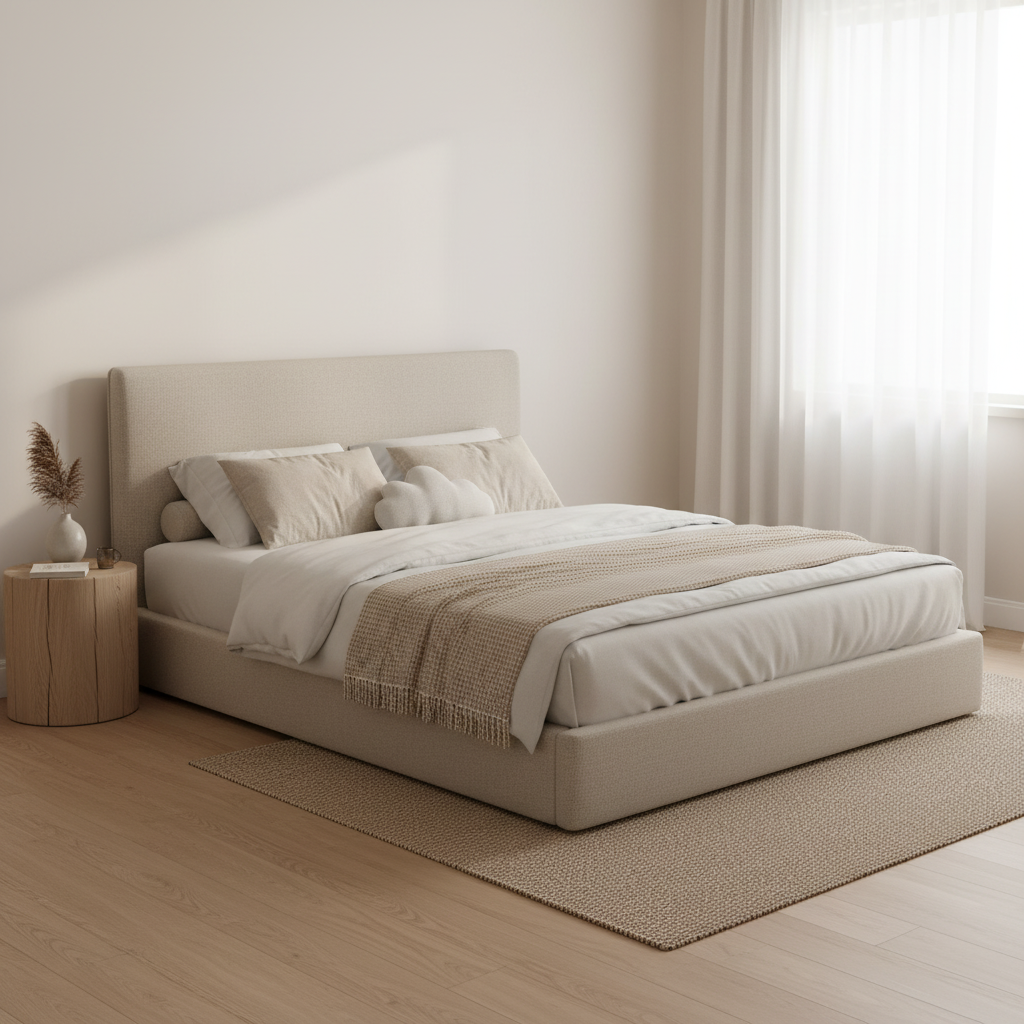 The Metro Fabric Bed