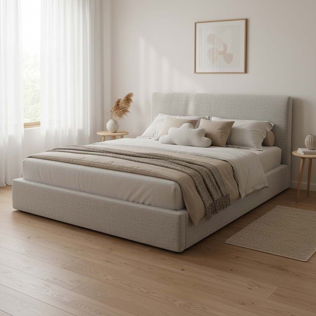 The Metro Fabric Bed