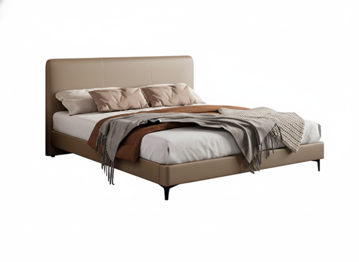 Verona King-Sized Modern Platform Bed