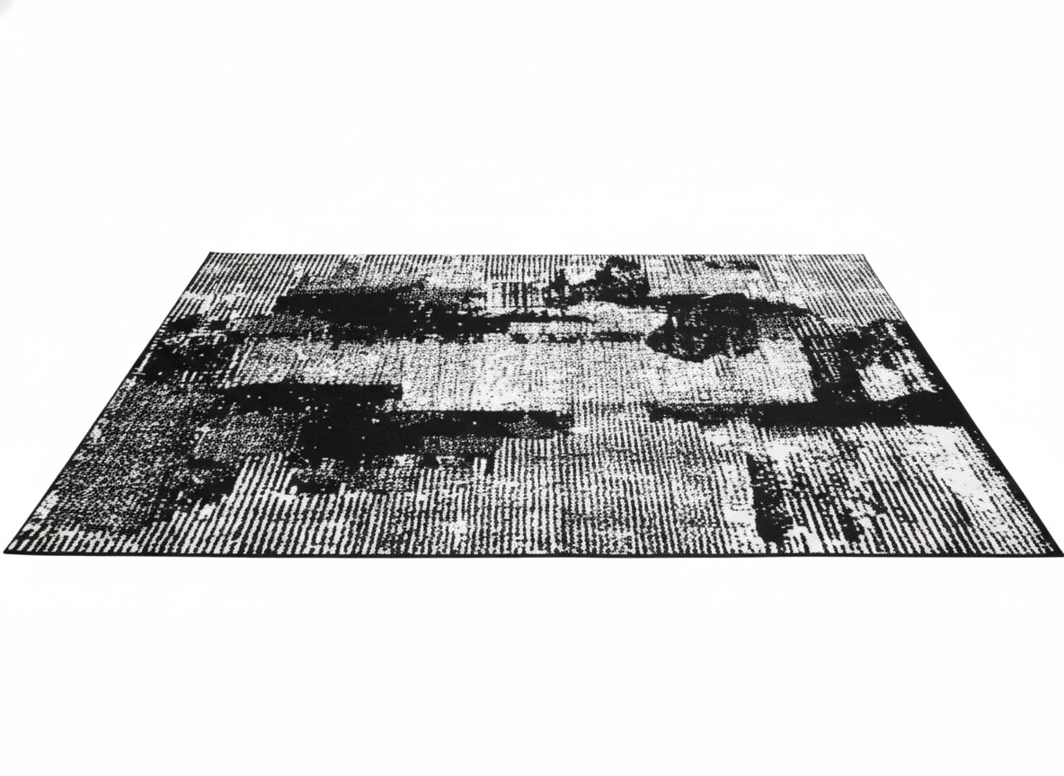 Urban Ink Distressed Woven Carpet