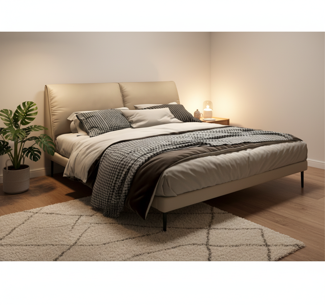 Aarhus Upholstered King Bed